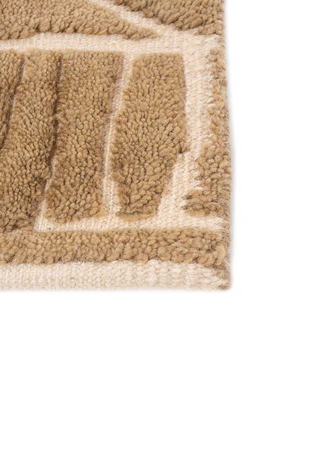 Wool Rug - 90 x 60 cm - beige