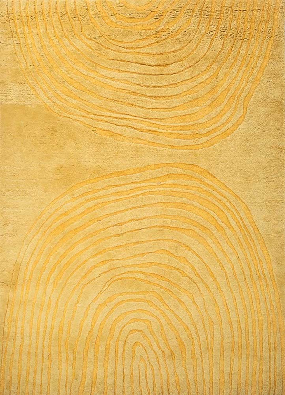 Wool Rug - 300 x 240 cm - gold