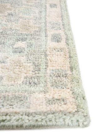 Wool Rug - 300 x 240 cm - green