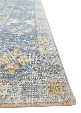 Wool Rug - 300 x 240 cm - blue