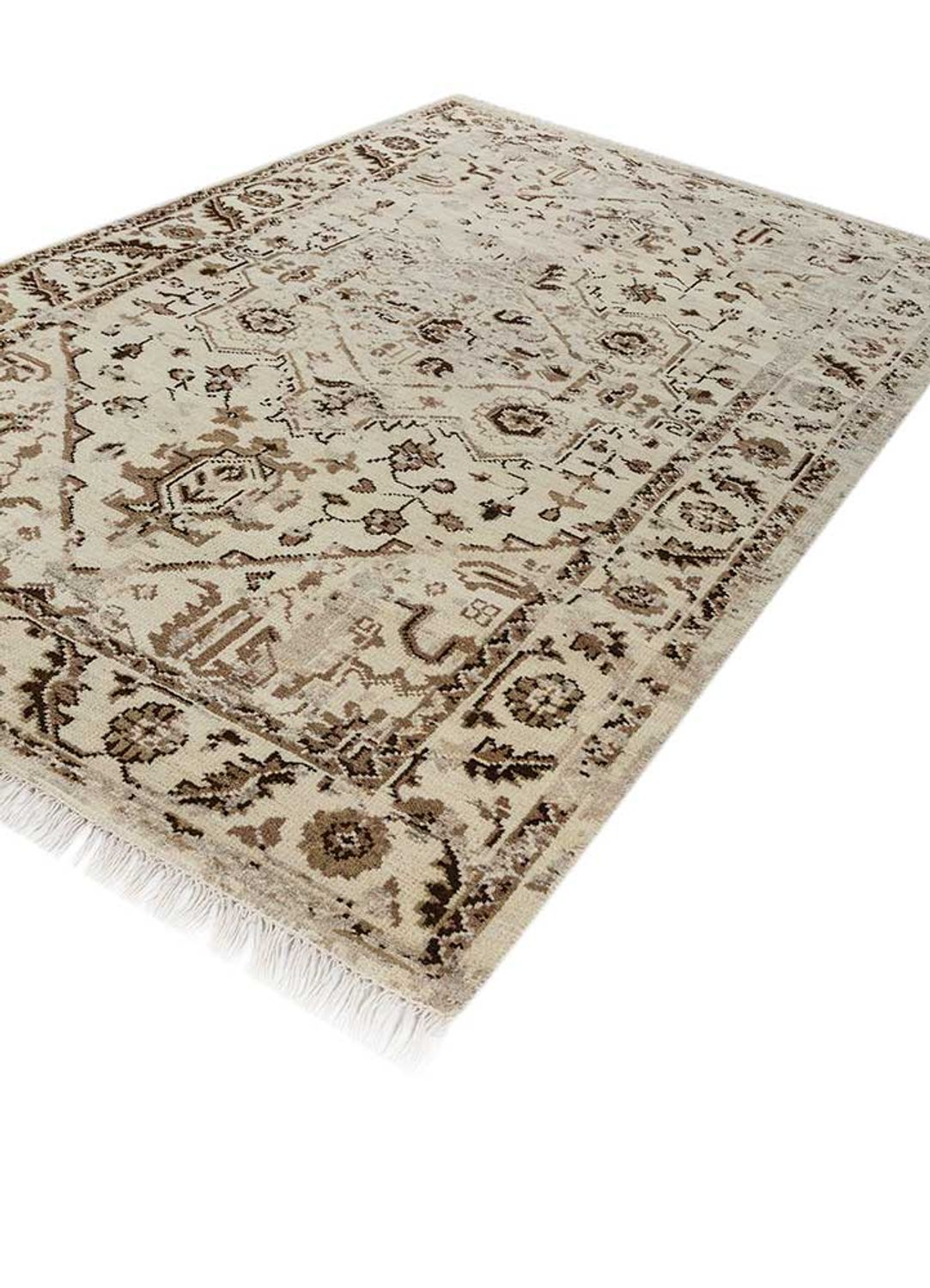 Wool Rug - 240 x 150 cm - cream