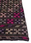 Wool Rug - 228 x 120 cm - purple