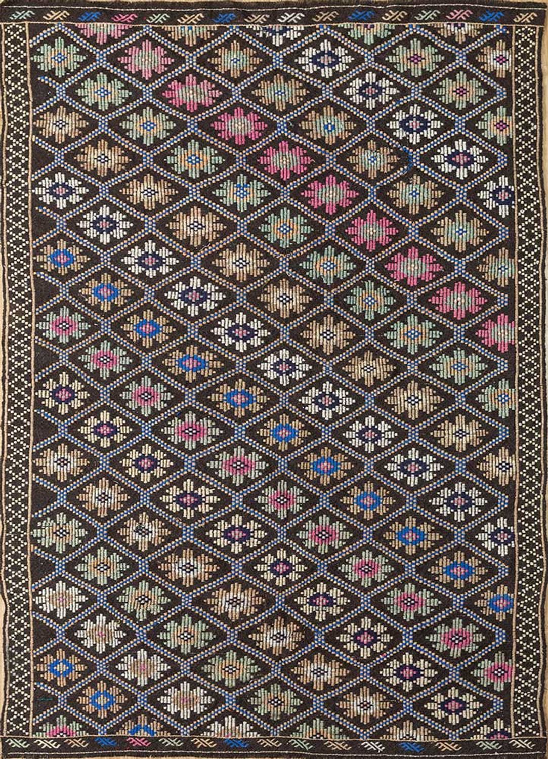 Wool Rug - 270 x 150 cm - multicolored