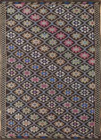 Wool Rug - 270 x 150 cm - multicolored