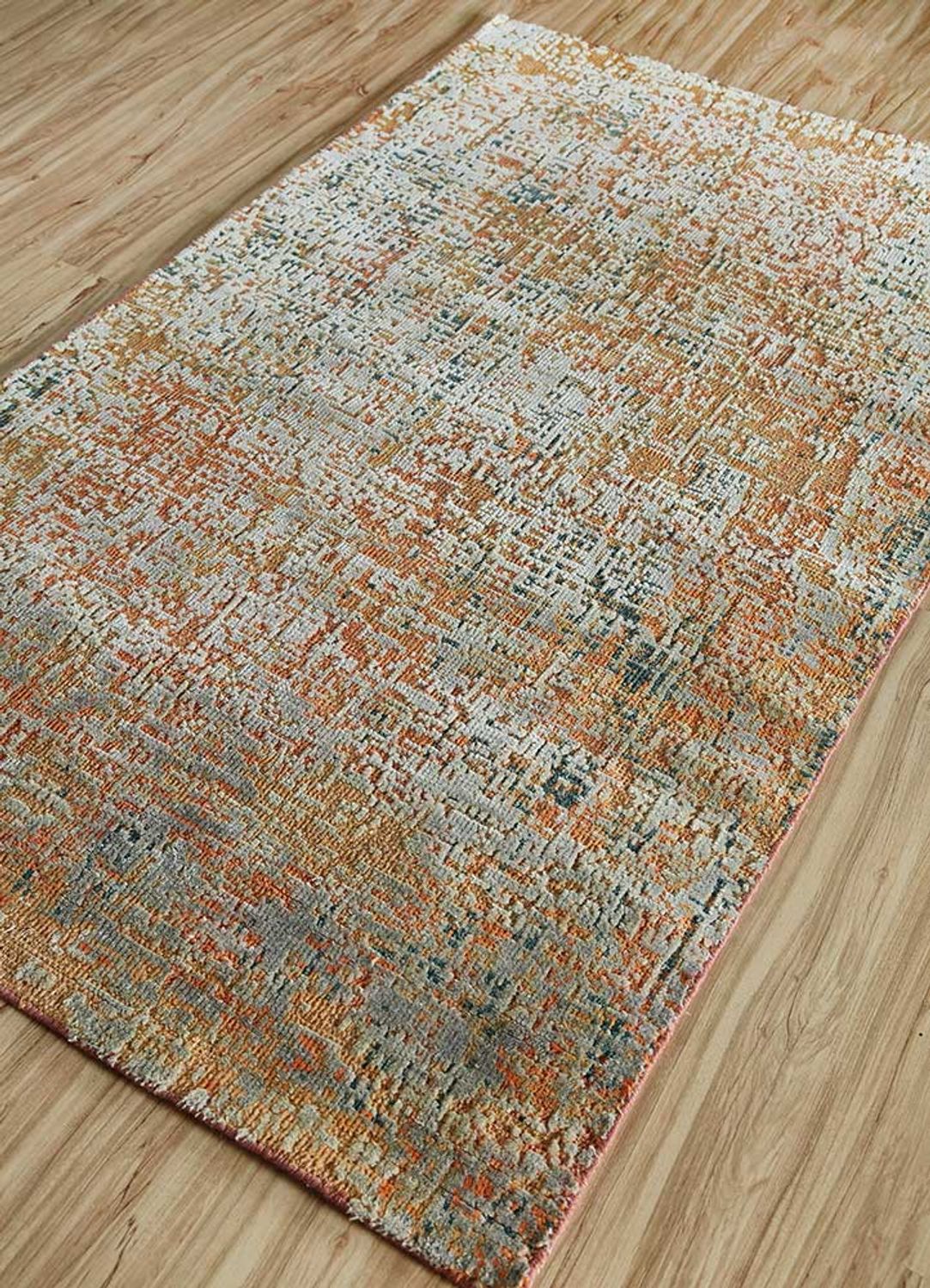 Wool Rug - 150 x 90 cm - multicolored