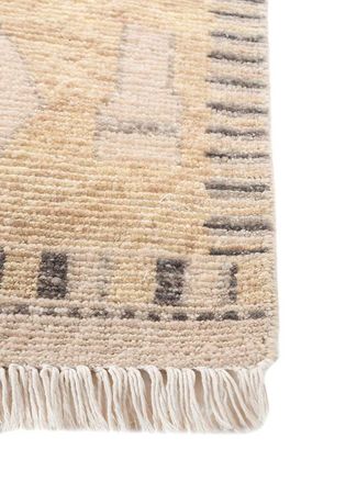 Wool Rug - 300 x 240 cm - beige