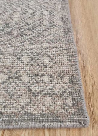 Wool Rug - 300 x 240 cm - light grey