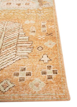 Wool Rug - 300 x 240 cm - gold