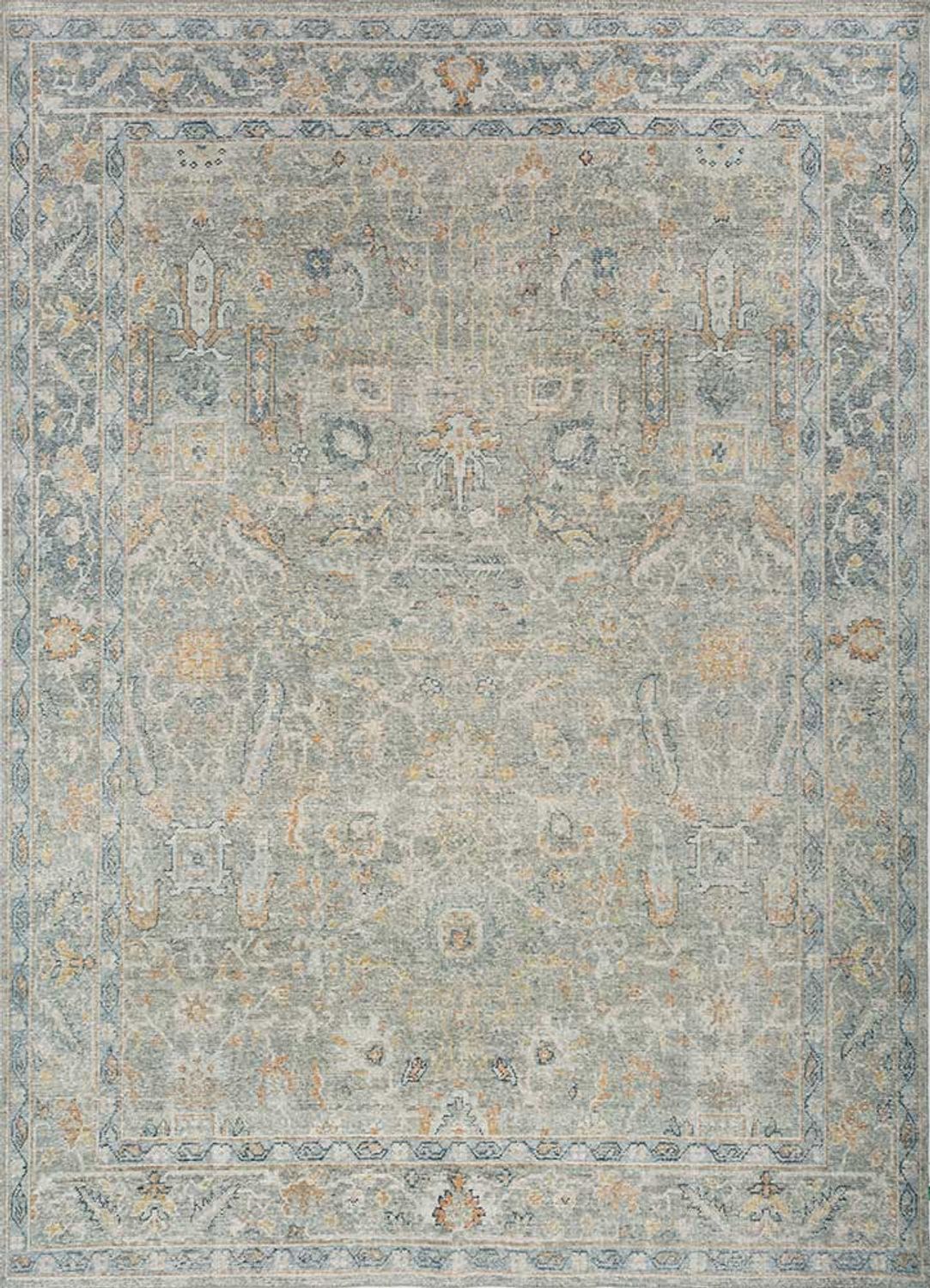 Wool Rug - 300 x 240 cm - silver