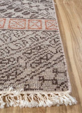 Wool Rug - 90 x 60 cm - cream
