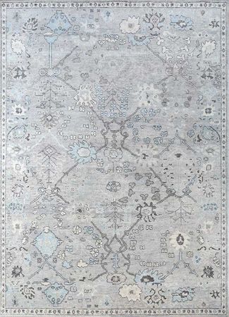 Wool Rug - 360 x 270 cm - sky blue