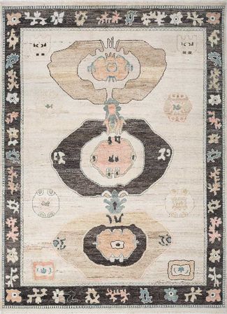 Wool Rug - 300 x 240 cm - cream