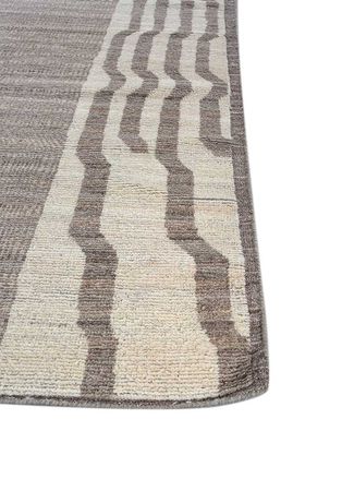 Wool Rug - 300 x 240 cm - grey