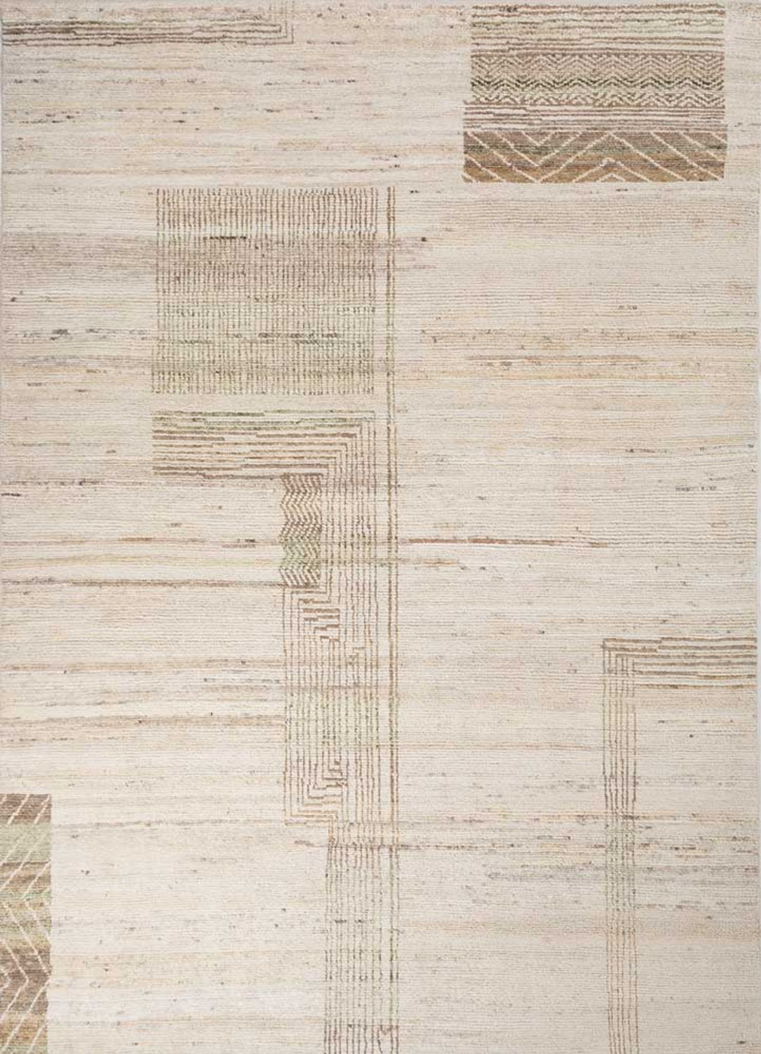 Wool Rug - 300 x 240 cm - cream