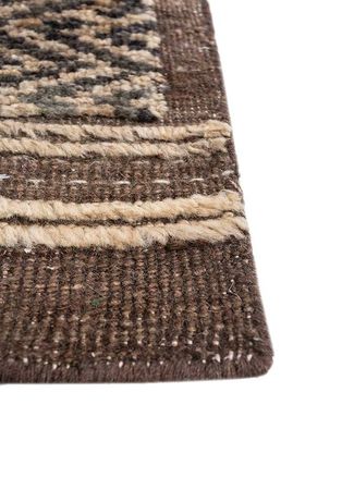 Wool Rug - 300 x 240 cm - brown