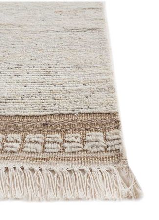 Wool Rug - 180 x 120 cm - cream