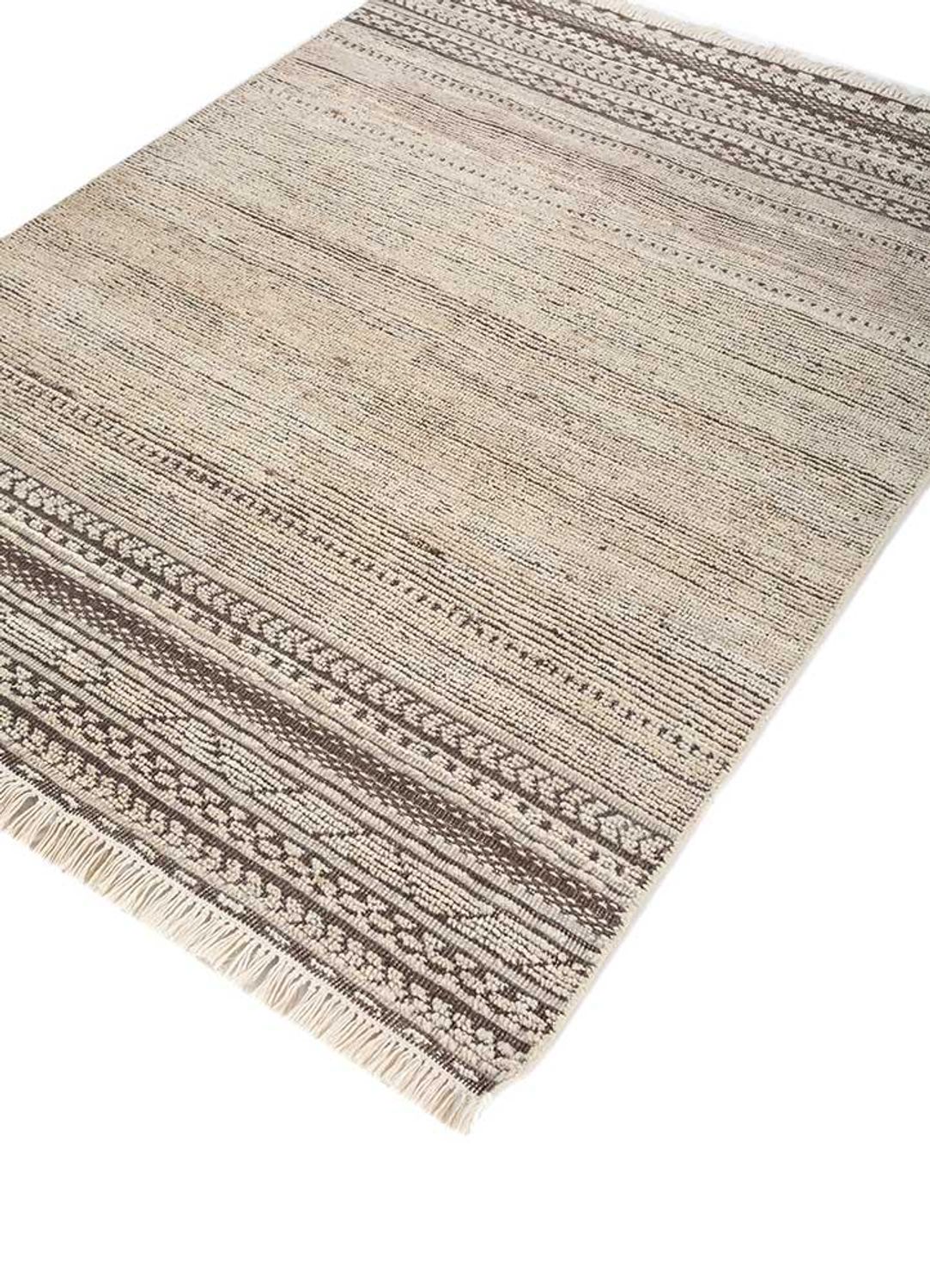 Wool Rug - 180 x 120 cm - cream