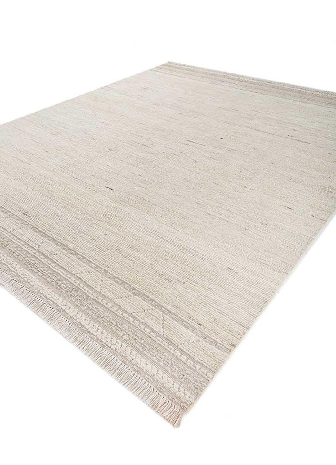 Wool Rug - 180 x 120 cm - cream