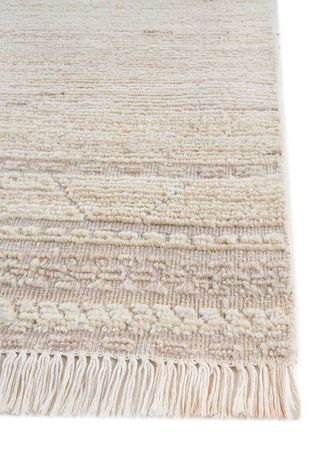 Wool Rug - 180 x 120 cm - cream