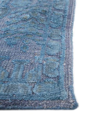 Wool Rug - 300 x 240 cm - blue