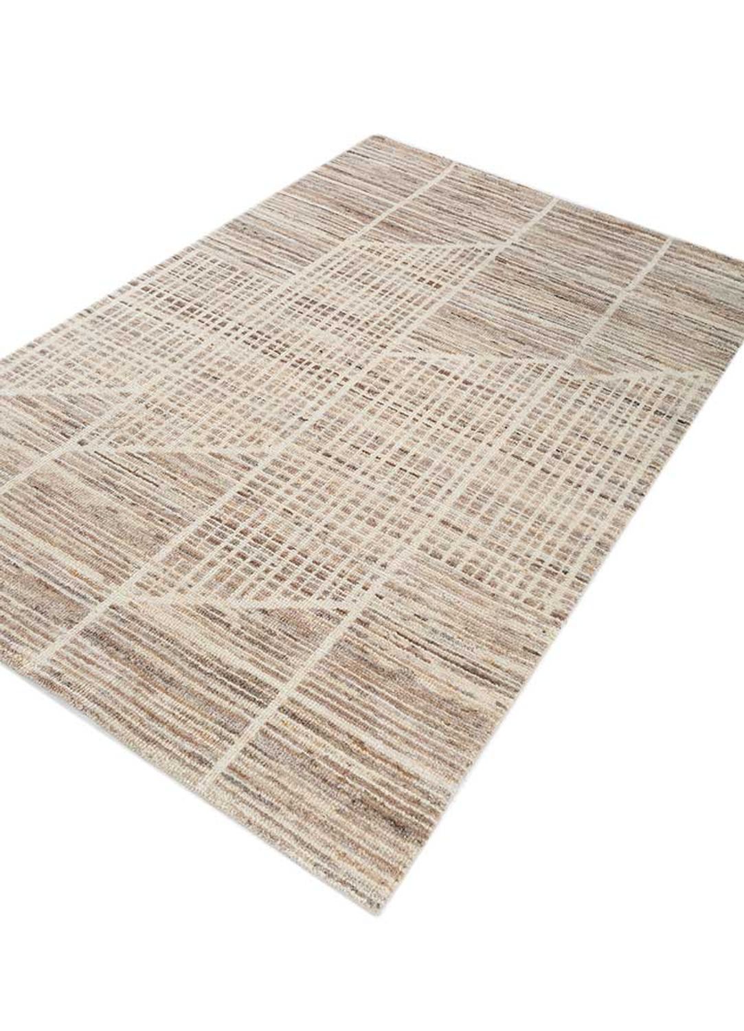 Wool Rug - 180 x 120 cm - beige