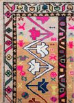 Wool Rug - 90 x 60 cm - gold