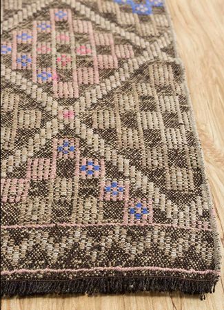 Wool Rug - 240 x 120 cm - multicolored