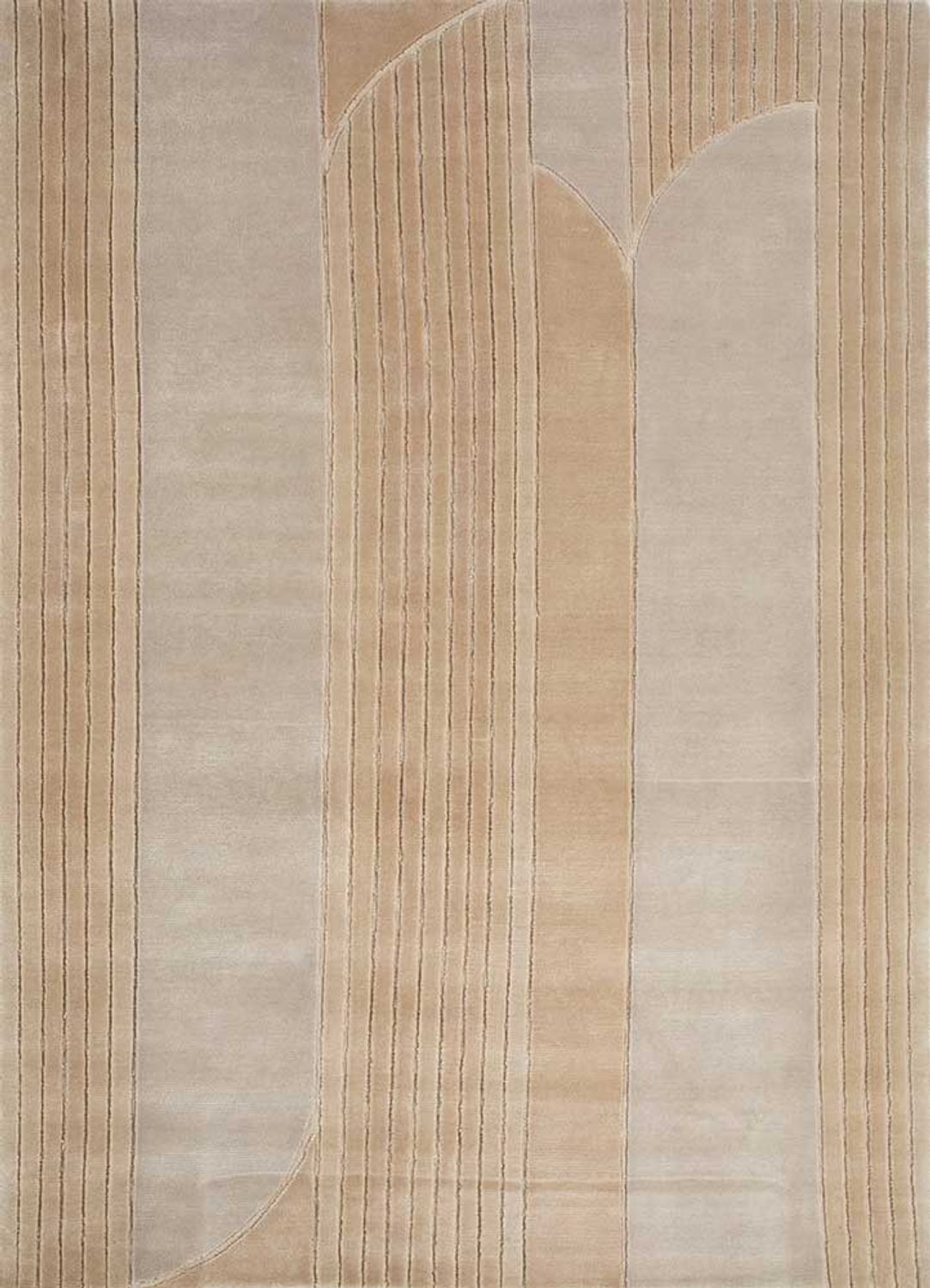 Wool Rug - 270 x 180 cm - beige