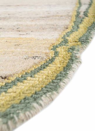 Wool Rug other shape  - 245 x 163 cm - cream