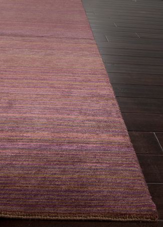 Wool Rug - 90 x 60 cm - purple