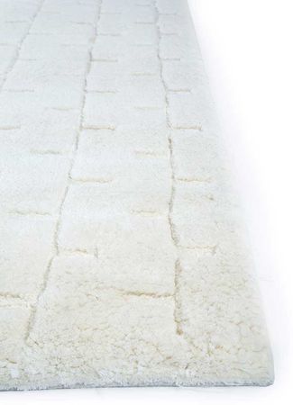 Wool Rug - 300 x 240 cm - cream