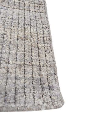 Wool Rug - 300 x 240 cm - light grey