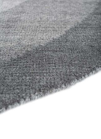 Wool Rug other shape  - 270 x 180 cm - light grey