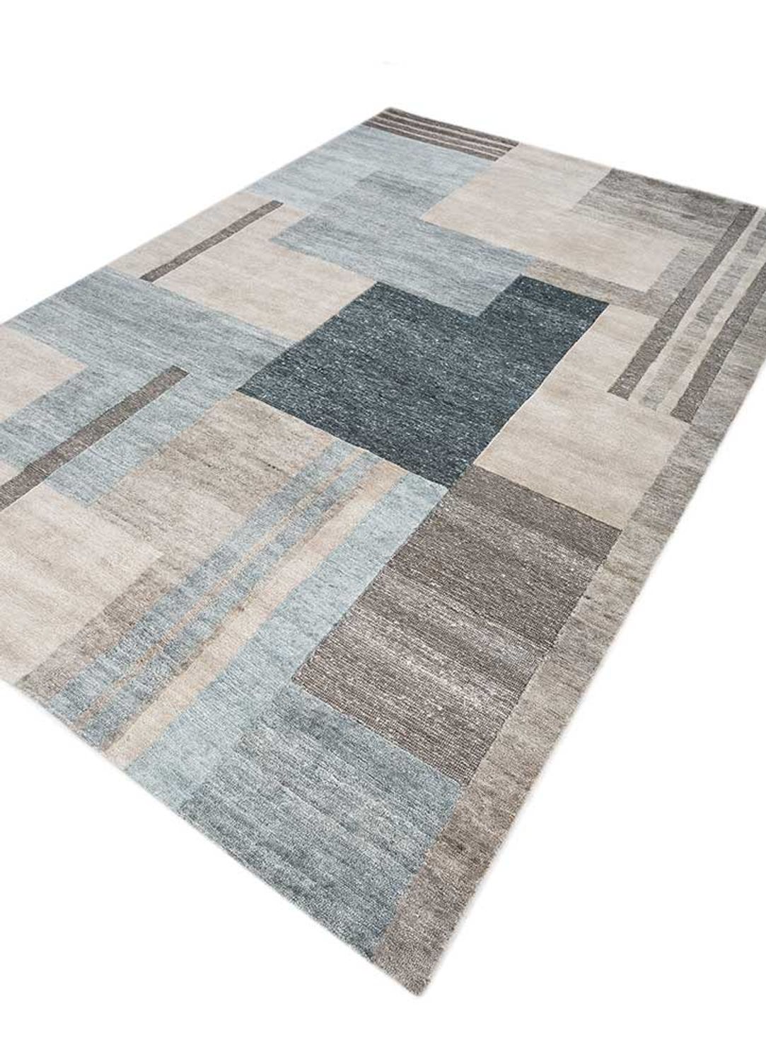 Wool Rug - 270 x 180 cm - grey