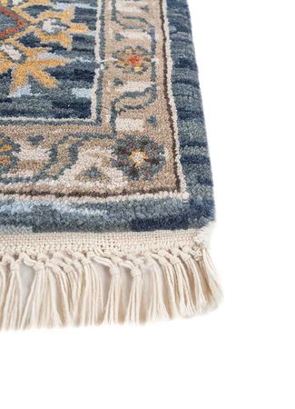 Wool Rug - 300 x 240 cm - blue
