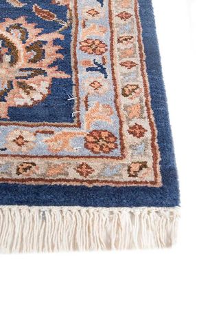 Wool Rug - 300 x 240 cm - blue
