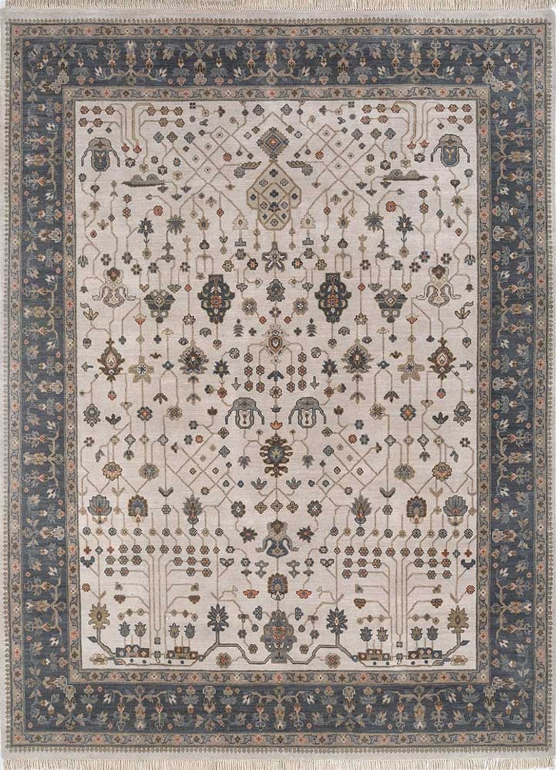 Wool Rug - 300 x 240 cm - cream