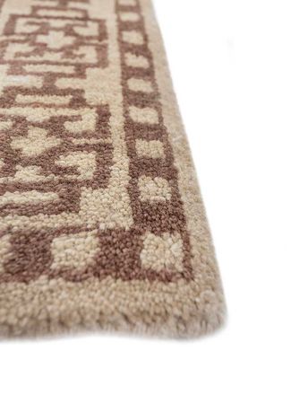 Wool Rug - 270 x 180 cm - beige