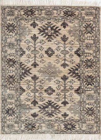 Wool Rug - 150 x 90 cm - beige