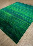 Designer Rug - 300 x 240 cm - green