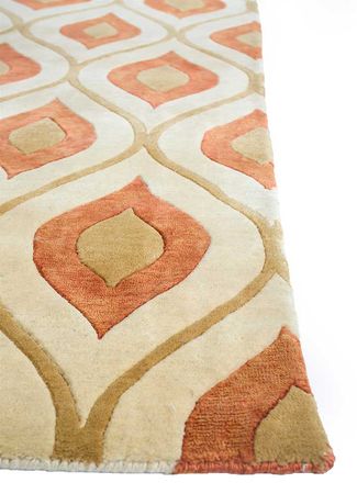 Wool Rug - 585 x 390 cm - cream