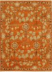 Wool Rug - 90 x 60 cm - orange