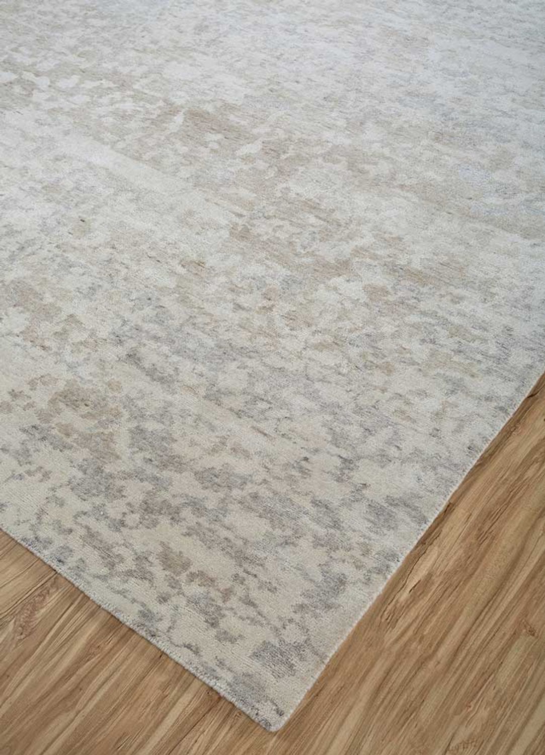 Wool Rug - 300 x 240 cm - light grey