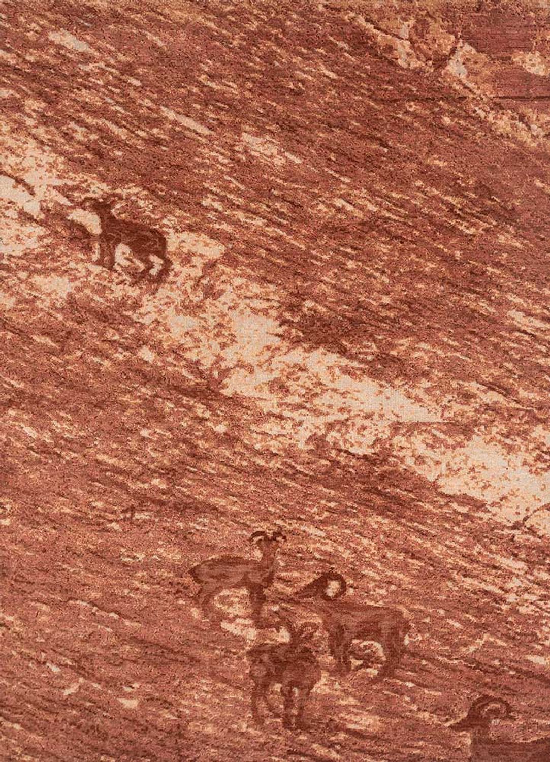 Wool Rug - 240 x 150 cm - orange