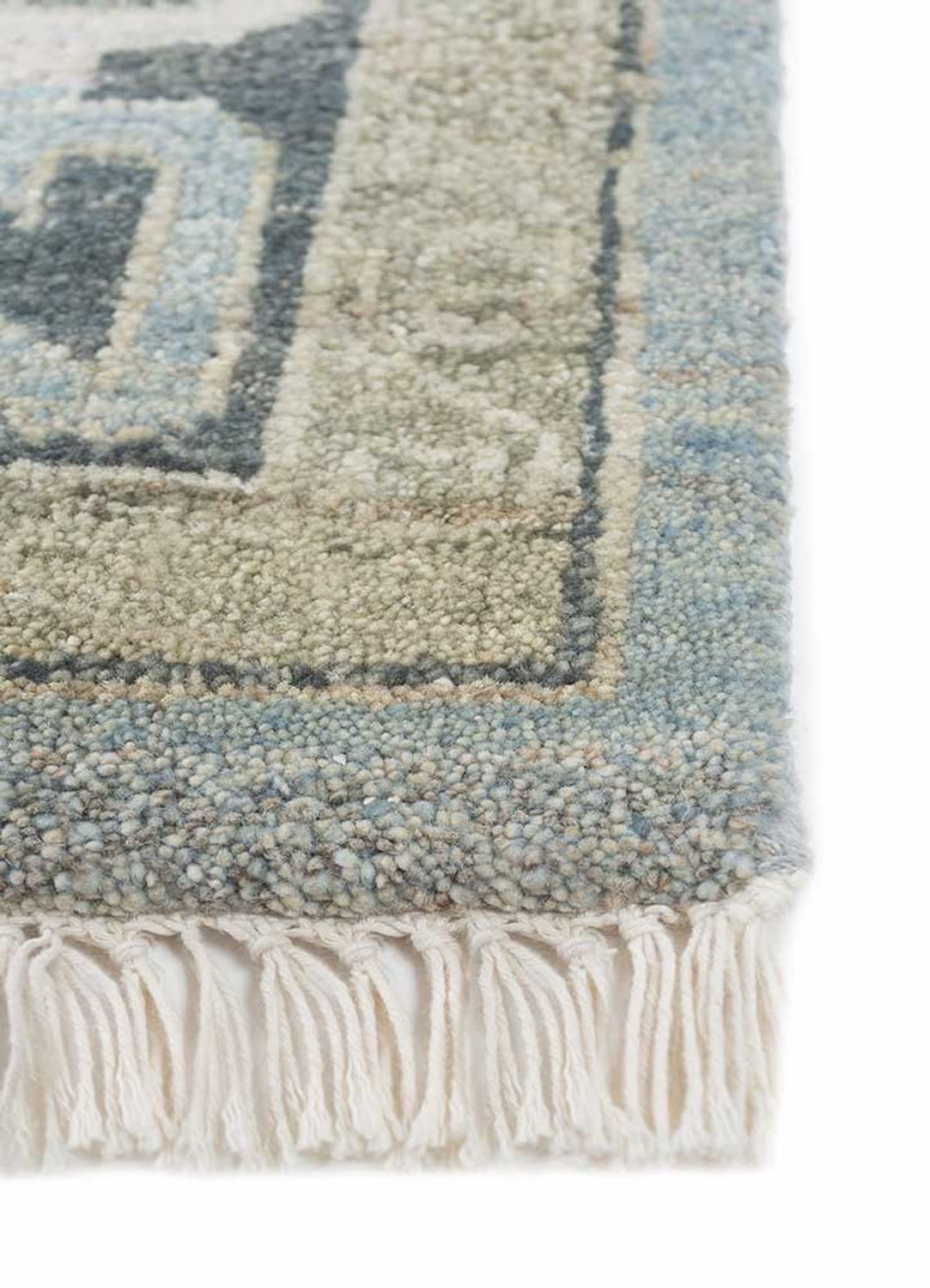 Wool Rug - 300 x 240 cm - blue