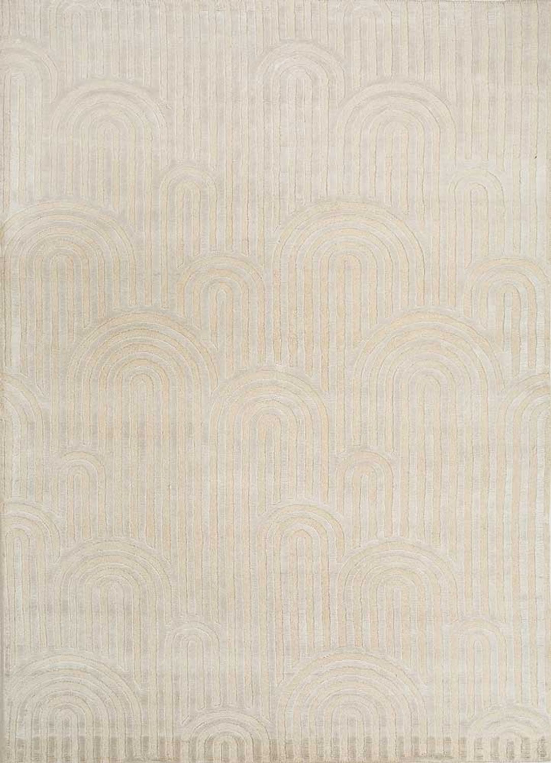 Designer Rug - 270 x 180 cm - cream