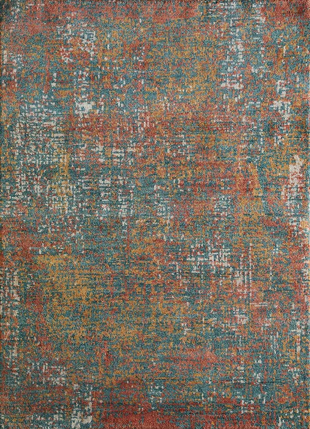 Wool Rug - 150 x 90 cm - multicolored