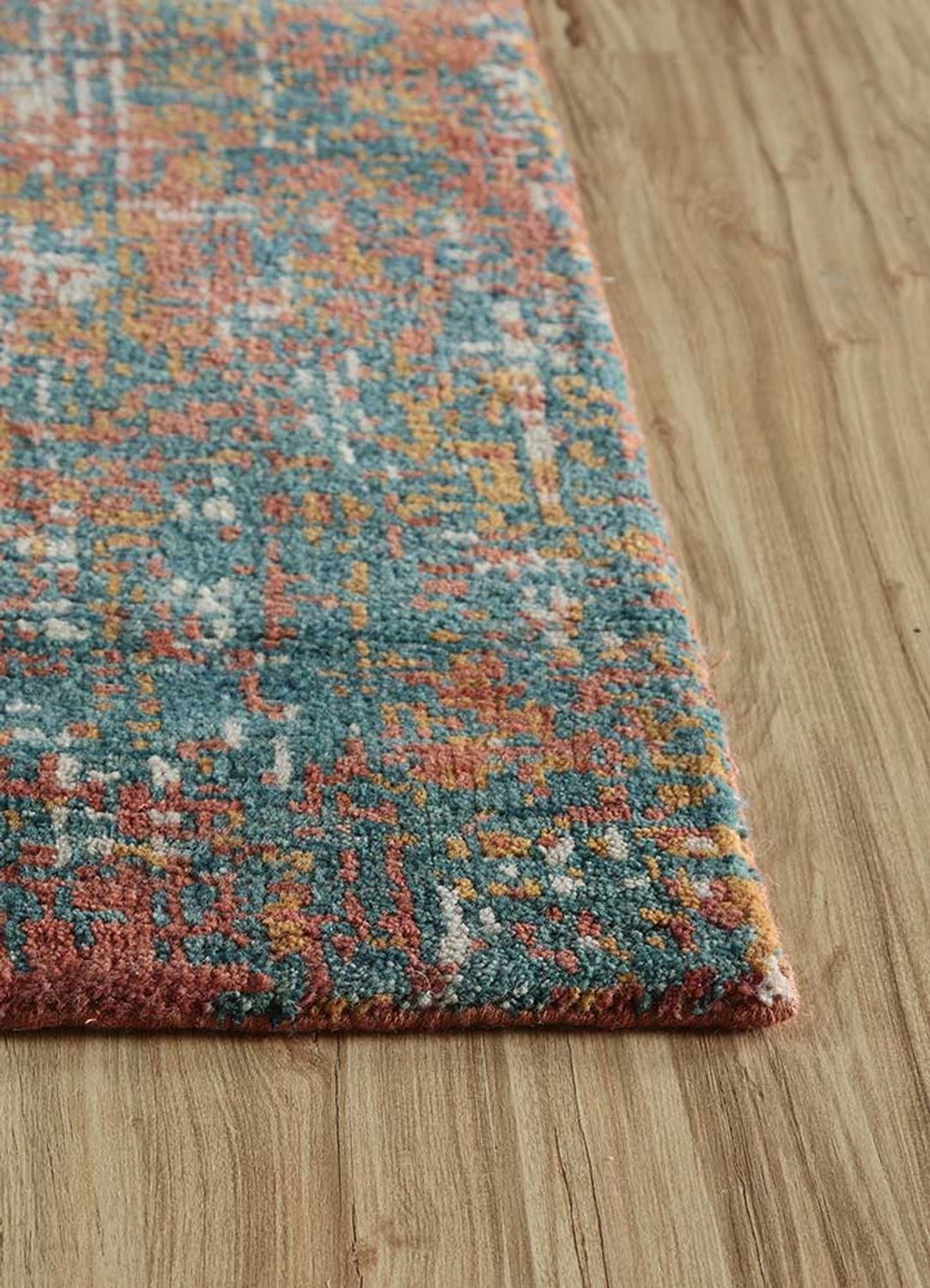 Wool Rug - 150 x 90 cm - multicolored