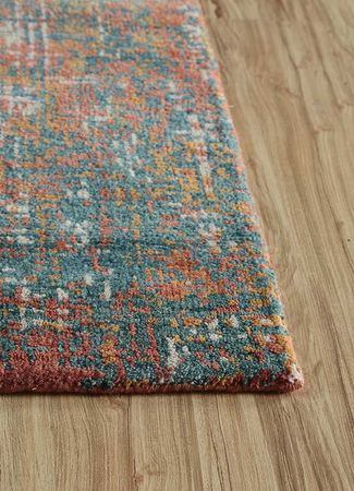 Wool Rug - 150 x 90 cm - multicolored