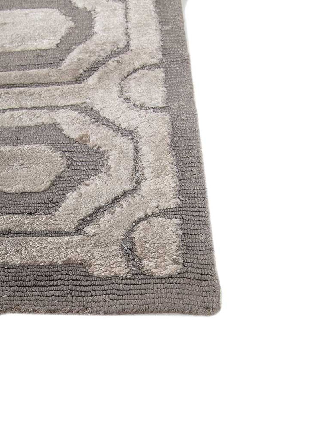 Designer Rug - 270 x 180 cm - light grey